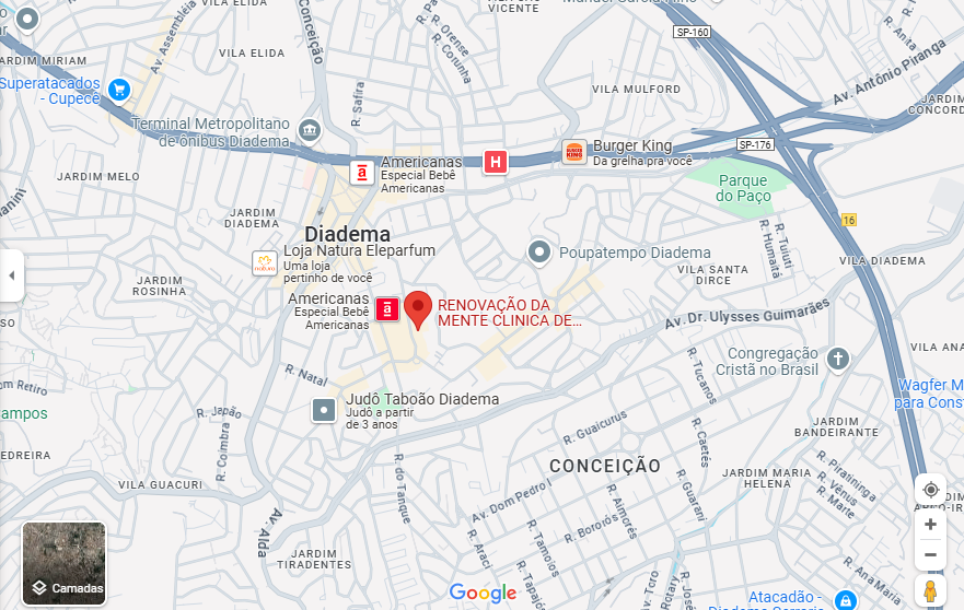 Localização no Google Maps